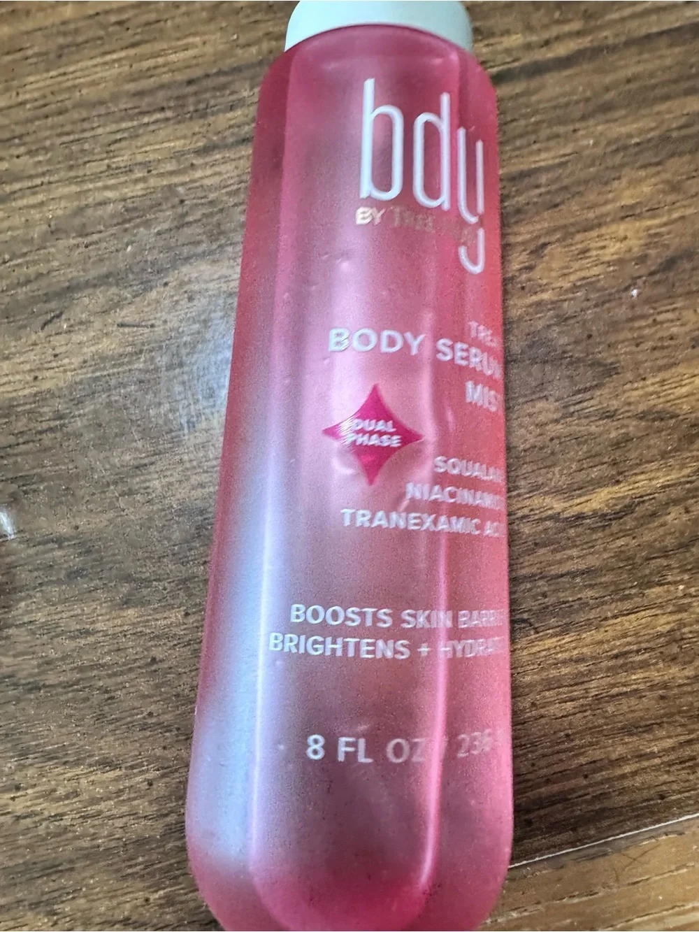 bdy by Tree Hut Pink Body Serum Mist - Hydrating Treatment Spray